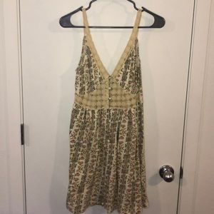 Top shop floral lace dress